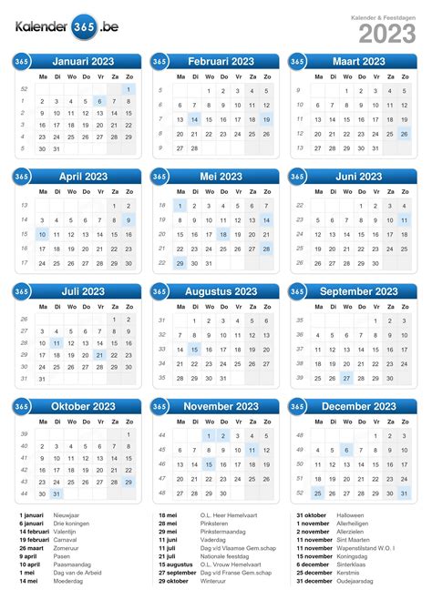 kalender 2023 pdf nederlands